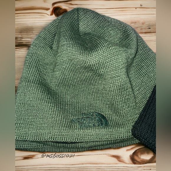 The Northface Unisex Beanie in Black OR Green OR Blue OR Grey OR Burgundy NEW - Picture 7 of 7